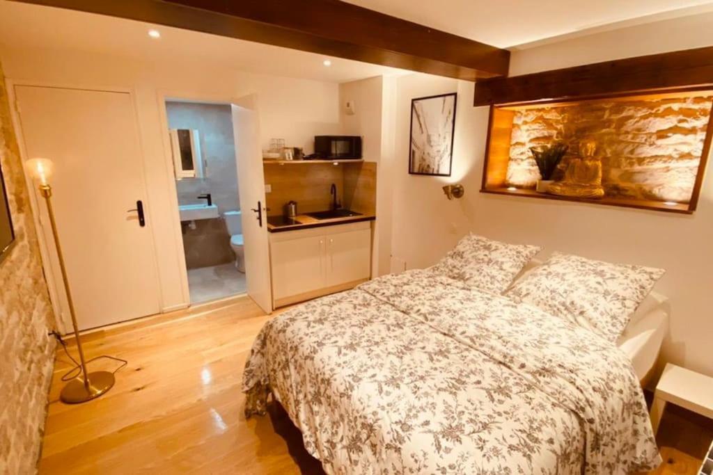Studio Renove Avec Patio, Coeur Du Centre Ville Besançon Extérieur photo